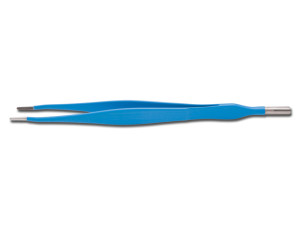 Gima pinza monopolare retta Mc Indoe 15 cm in acciaio inox con isolamento e connessione 4 mm
