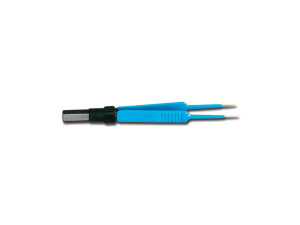 Gima Pinza bipolare Jeweler 5 retta con punte da 0,25 mm lunghezza 11,5 cm isolata sterilizzabile