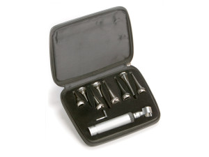 Gima Set Otoscopio Veterinario Xenon-Alogeno con Speculum Autoclavabili