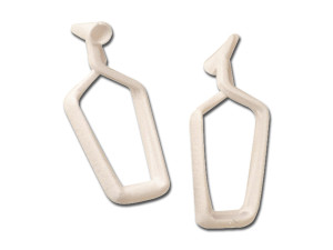Gima speculum nasale monouso in plastica con manico latex free colore bianco confezione da 48 pezzi