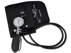 Gima Sfigmo Minor 2 - Sfigmomanometro 2 Tubi - Bracciale Nero Velcro