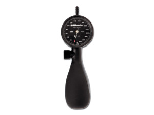 Gima Riester R1 sfigmomanometro aneroide antishock con quadrante nero Ø 52 mm e struttura in ABS