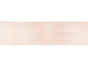 Gima Delta 1 plus rotolo di carta termica per ECG 60 mm x 30 m con griglia arancione