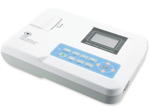 Gima Contec 100G elettrocardiografo portatile a 1 canale con display LCD e stampante termica