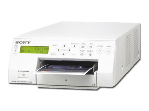 Gima Sony UP-D25 MD stampante medicale a sublimazione del colore con USB e regolazione RGB/HSV bianca