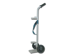 Gima Carrello per Bombole Ossigeno 5-10L con Ruote Resistenti