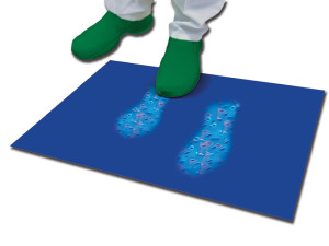 Gima Tappeto Decontaminante Blu - 30 Fogli Adesivi - 1.8 mm