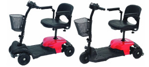 Wimed Jerry - Scooter Elettrico Compatto 3/4 Ruote Rosso