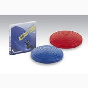 Alboland s.r.l. Ledragomma Activa Disc - 40 cm - Rosso/Blu - Antiscoppio