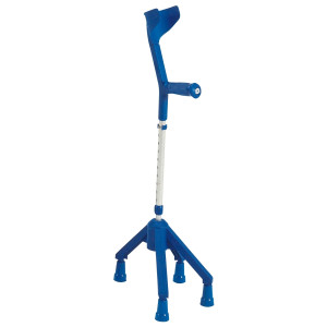 Chinesport Quadripode Canadese in Alluminio Regolabile 63-85 cm