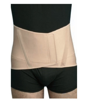 Tielle Camp Corsetto Elastico Lombosacrale Uomo 523 - Cotone e Velcro
