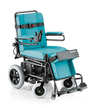 Surace 740 Magic Carrozzina Elettrica Verticalizzabile 320W Autonomia 6h Portata 130kg