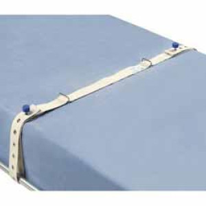 Alboland s.r.l. Cintura Fissaggio Letto Crema 235x5 cm con Passanti in Acciaio