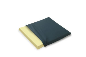 Biomatrix Cuscino Antidecubito Viscoelastico con Cover Impermeabile 42x42 cm