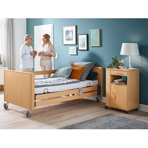 Burmeier Dali Eco - Letto Ortopedico Elettrico Arminia Style in Legno di Betulla