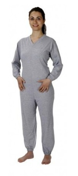 Orione Art. 7889  Pigiama Sanitario Unisex Cotone Grigio