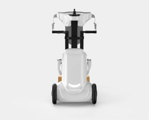 Bodytech Carrozzina Verticalizzante Elettrica XZ-Droid Smart per Adulti con Tavolino e joystick incorporato - Ausilio per Riabilitazione e Mobilità