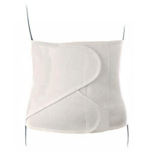 Saniconfort Bmedica fascia poliestensiva doppia regolazione altezza 27 cm bianca cotone elastan