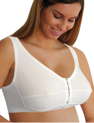 Scudotex Cod. 828  - Reggiseno Raddrizzaspalle Cotton Up Coppa C Bianco/Nero