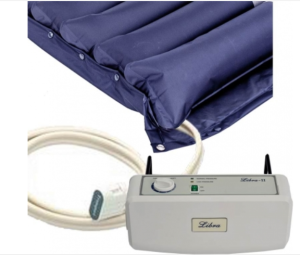 RehaMed LIBRA II PLUS - Kit Antidecubito con Sovramaterasso a 18 Elementi