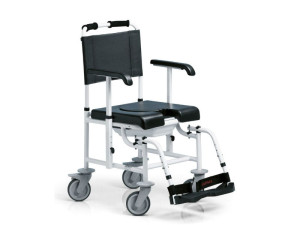 Surace Aqua Sedia Doccia Basculante per Disabili Telaio Alluminio con W.C. Extralarge