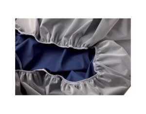 Alboland s.r.l. Alena - Coprimaterasso Impermeabile Antiallergico 185x165x20 cm