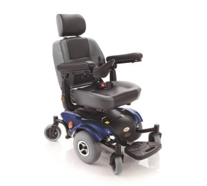 Ardea Virgo - Carrozzina Elettrica 6 Ruote in Acciaio Verniciato