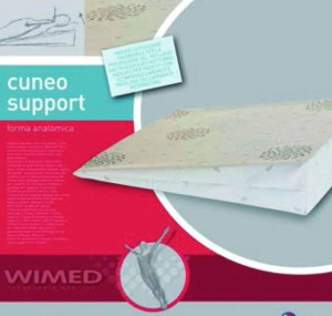 Wimed Cuscino a Cuneo Anti Reflusso - Supporto Ergonomico in Memory Foam