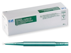 Gima Curette Dermatologiche Diametro 5 Mm - Confezione da 20 Pezzi