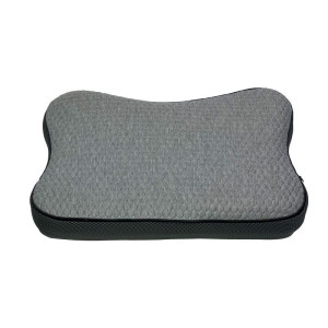 Identites Cuma Vegilya cuscino anatomico regolabile in schiuma viscoelastica grigio con rivestimento Tencel
