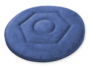 Gima Cuscino Rotante 40cm - Poliestere e PVC Antiscivolo