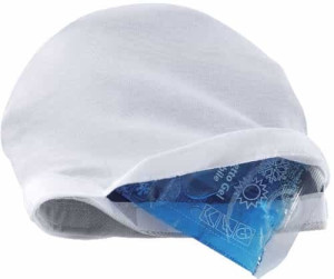 Alboland s.r.l. Dina - Cuffia Refrigerante Chemioterapia - Bianca - Cotone