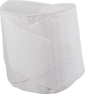 Thuasne Dynacross - Cintura Sostegno Lombo-Addominale - Bianco - Combitex