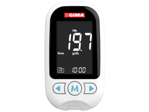 Gima care Monitor Multiparametrico 6 Parametri: Autotest Glicemia, Chetoni, Colesterolo e Altri