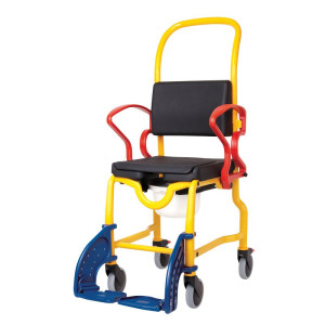 Identites Sedia doccia e WC bambini  Augsburg, seduta PU, regolabile