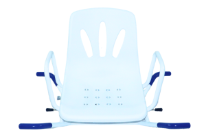 Ausilium Sedia Girevole per Vasca con Braccioli e Schienale Antiscivolo