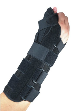 Rekordsan Cod. 847-848  - Immobilizzatore Pollice-Mano-Polso 25cm - Nero