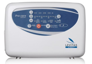Levitas Procare compressore bariatrico con regolazione della pressione e ciclo selezionabile bianco