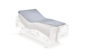 Levitas coperta in nylon e PU antimicrobica con ioni d'argento per materassi LAR180 e LAR190 grigia