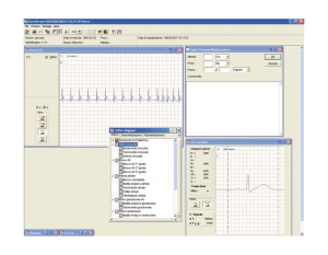 Dimed software per visualizzazione e misurazione ECG su PC compatibile con LTD405S/W e LTD455S/W