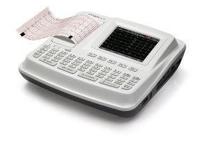 Dimed elettrocardiografo interpretativo a 3/6 canali con display LCD 5,7 pollici e stampante termica
