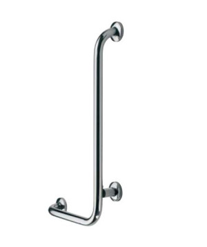 Thermomat Maniglione Angolare Cm 35X67 Montante Destro Serie Inox
