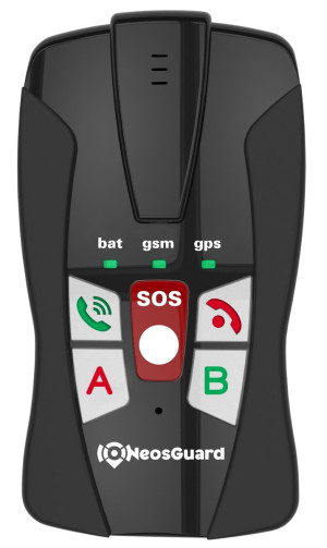 Neos Sistemi srl NeosGuard Plus - Telesoccorso Anziani GSM/GPS con Chiamata SOS