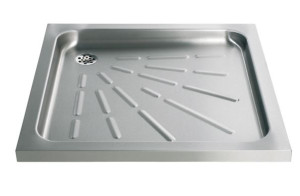 Thermomat Piatto Doccia Acciaio Inox Satinato AISI 304 800x800 mm