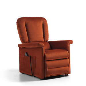 KSP Poltrona Lift-Relax Kappa 55 a 2 motori con Roller, completamente sfoderabile e lavabile in acqua