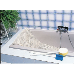 Identites Dycem rete antiscivolo per vasca, tappeti, sedie lavabile resistente colore neutro 100x30 cm
