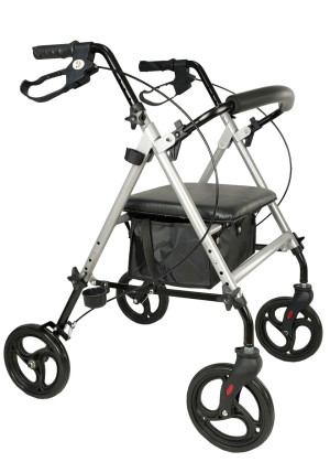 Demarta Virginio Rollator Compacto Pieghevole in Alluminio
