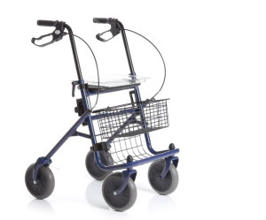 Mopedia DYONE Rollator 4 Ruote con Freni e Sedile Pieghevole