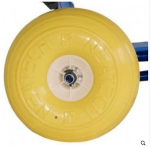 Neatech Ruota Gonfiabile Ricambio Sedia Mare Job 44cm