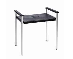 Thermomat Sgabello per bagno in alluminio - Portata 100 Kg